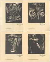 Madách: Az ember tragédiája. Buday György fametszetei. Bp., 1984, Múzsák Közművelődési Kiadó, 22 t. ...