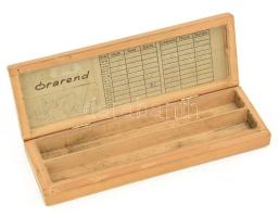 Régi lengyel tolltartó, h: 21,5 cm