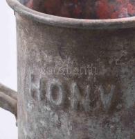 Honv. feliratos katonai fémkancsó, m: 11 cm