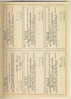 1947. Kötvényhelyettesítő elismervény 1000$ névértékű Budapest/Magyar Egyesített Városi Kölcsönkötvé...