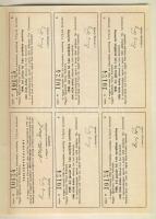 1947. Kötvényhelyettesítő elismervény 1000$ névértékű Budapest/Magyar Egyesített Városi Kölcsönkötvé...