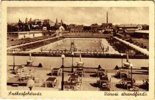 1943 Székesfehérvár, Városi strandfürdő. Weinstock 3202. sz. kiadása (EK)