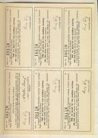 1947. Kötvényhelyettesítő elismervény 1000$ névértékű Budapest/Magyar Egyesített Városi Kölcsönkötvé...