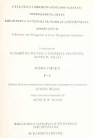 Az Országos Széchényi Könyvtár 16. századi nyomtatványainak katalógusa. Nem magyar nyelvű, külföldi ...