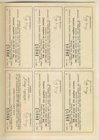 1947. Kötvényhelyettesítő elismervény 1000$ névértékű Budapest/Magyar Egyesített Városi Kölcsönkötvé...