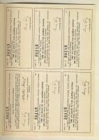 1947. Kötvényhelyettesítő elismervény 1000$ névértékű Budapest/Magyar Egyesített Városi Kölcsönkötvé...