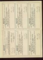 1947. Kötvényhelyettesítő elismervény 1000$ névértékű Budapest/Magyar Egyesített Városi Kölcsönkötvé...