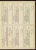 1947. Kötvényhelyettesítő elismervény 1000$ névértékű Budapest/Magyar Egyesített Városi Kölcsönkötvé...