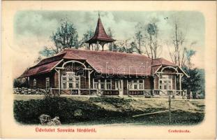 1906 Szováta-fürdő, Baile Sovata; Cukrászda. Kelemen Ádám kiadása / confectionery