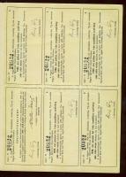 1947. Kötvényhelyettesítő elismervény 1000$ névértékű Budapest/Magyar Egyesített Városi Kölcsönkötvé...