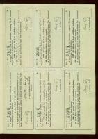 1947. Kötvényhelyettesítő elismervény 500$ névértékű Budapest/Magyar Egyesített Városi Kölcsönkötvén...