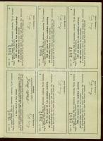 1947. Kötvényhelyettesítő elismervény 500$ névértékű Budapest/Magyar Egyesített Városi Kölcsönkötvén...