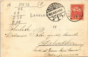 1905 Báznafürdő, Felsőbajom, Bad Baassen, Baiumul de Sus; Nagy sétány. Dr. Vajna Vilmos egyetemi mag...