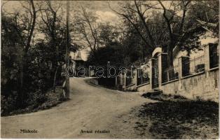 1915 Miskolc, Avasi részlet. Orosz Ferenc felvétele és kiadása