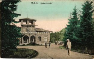 1915 Miskolc, Népkerti részlet, vigadó (EB)