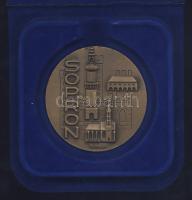 1977. "700 éves Sopron" Br emlékérem eredeti díszdobozban T:2