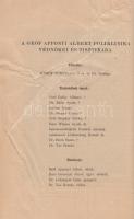Évkönyv a Budapesti Poliklinikai Egyesület gróf Apponyi Albert Poliklinika 1918-1928. évi működésérő...