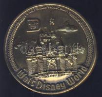 USA DN "Walt Disney World" Br emlékérem T:1