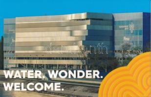 2017. 50Ft Cu-Ni "17. FINA Vizes Világbajnokság" első napi veret sorszámozott emléklapon &...