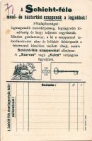 Pozsony, Pressburg, Bratislava; Mária Terézia emlék. Ne tessék megfordítani! Schicht reklám a hátold...