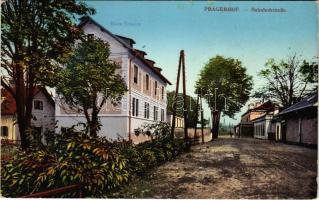 1914 Pragersko, Pragerhof; Bahnhofstrasse / railway street