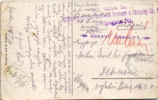 1915 Grude, Skladiste Brace Trkovic / shop (EK) + "Zensur passiert"