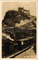 Rigi Kulm, Zahnradbahn / cogwheel railway, locomotive, train (gluemarks)