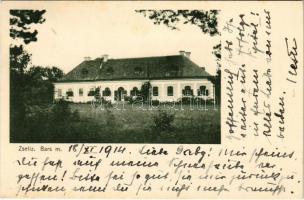 1914 Zselíz, Zeliezovce; kastély / castle (fl)