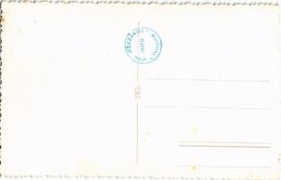 Bakonybél, utca a Római katolikus templommal. Vitéz Mészáros Foto Veszprém, photo (fl)