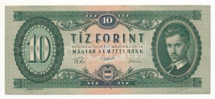 1957. 10Ft T:F Hungary 1957. 10 Forint C:F Adamo F4