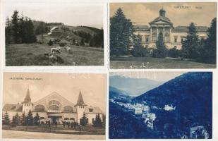 10 db RÉGI felvidéki város képeslap / 10 pre-1945 Upper-Hungarian town-view postcards: Javorníky, Vá...