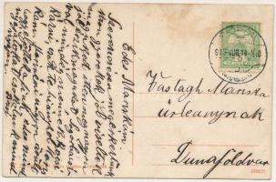 1910 Siófok, lóverseny. Dr. Trenkler és Társa kiadása (EB)