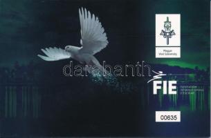 2019. 50Ft Cu-Ni "Vívó-Világbajnokság" első napi veret sorszámozott emléklapon "00635...