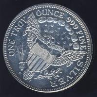USA DN One Troy Ounce Ag (999) "Liberty" T:exP
