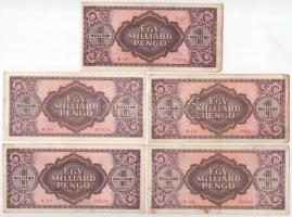 1946. 1.000.000.000P (5x) T:F Adamo P28