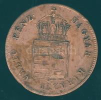 1848. 1kr T:3+ kis ph