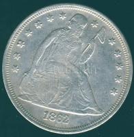 USA 1862. 1$ Ag ffm hamisítványa
