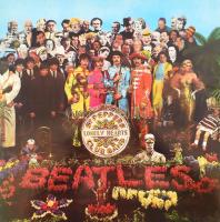 The Beatles - Sgt. Peppers Lonely Hearts Club Band. Vinyl, LP, Album. EMI/Parlophone PCS 7027, Stereo, Great Britain, 1967. Inletttel. VG++ (borító ragasztása elvált)