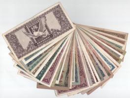 30db-os vegyes pengő bankjegy tétel T:VF-F