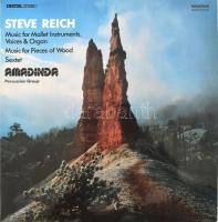 Steve Reich, Amadinda Percussion Group - Music For Mallet Instruments, Voices & Organ, Music For Pieces Of Wood, Sextet. Vinyl, LP, Album. Hungaroton SLPD 31358, 1990. Inlettel! NM