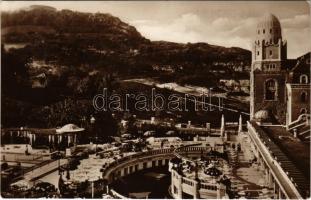 1931 Budapest XI. Szt. Gellért hullámfürdő terasza, Gundel