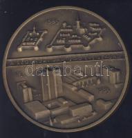 1985. "MÉE - Szolnoki vár" Br emlékérem T:2