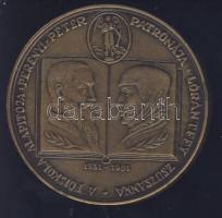 1981. "MÉE - Sárospatak" Br emlékérem T:2