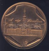 1983. "Szeged - Városháza" Br emlékérem T:2