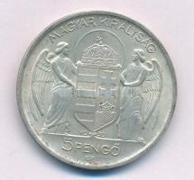 1939. 5P Ag "Horthy balra" T:AU,XF patina
Adamo P8.2