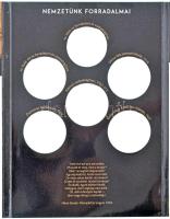 "Nemzetünk forradalmai / 1956-os forradalom és szabadságharc" karton gyűjtőmappa kissé has...