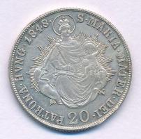 1848B 20kr Ag "V. Ferdinánd" T:AU,XF juszt.
Hungary 1848B 20 Kreuzer Ag "Ferdinand V...
