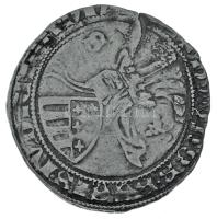 1337. Garas Ag Károly Róbert (3,24g) T:F Hungary 1337. Groschen Ag Charles I (3,24g) C:F  Huszár: 448., Unger I.:355.g