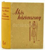 Arányi Mária: A kis háziasszony. Bp.,(1942.),Rózsavölgyi, 256 p.+XXXII (fekete-fehér fotók) t. Kiadói félvászon-kötés, kis kopásnyomokkal.