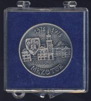 1978. "Mezőtúr" ffm emlékérem eredeti plombált tokban T:1